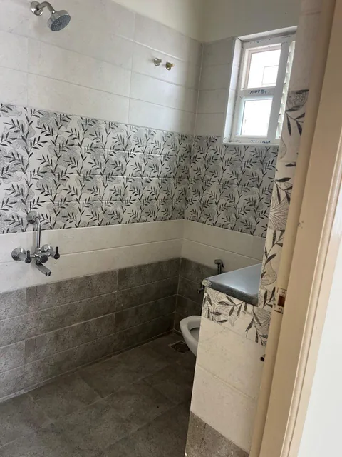 The attached bathroom serving bedroom four